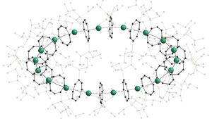 The new molecular structure in which sandwich complexes form a nano-sized ring is called ‘cyclocene' 