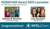 FAIR4CHEM Award 2023 Laureates