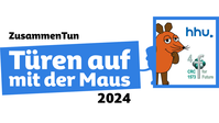 Logo for "Türen auf mit der Maus"