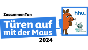 Logo for "Türen auf mit der Maus" 