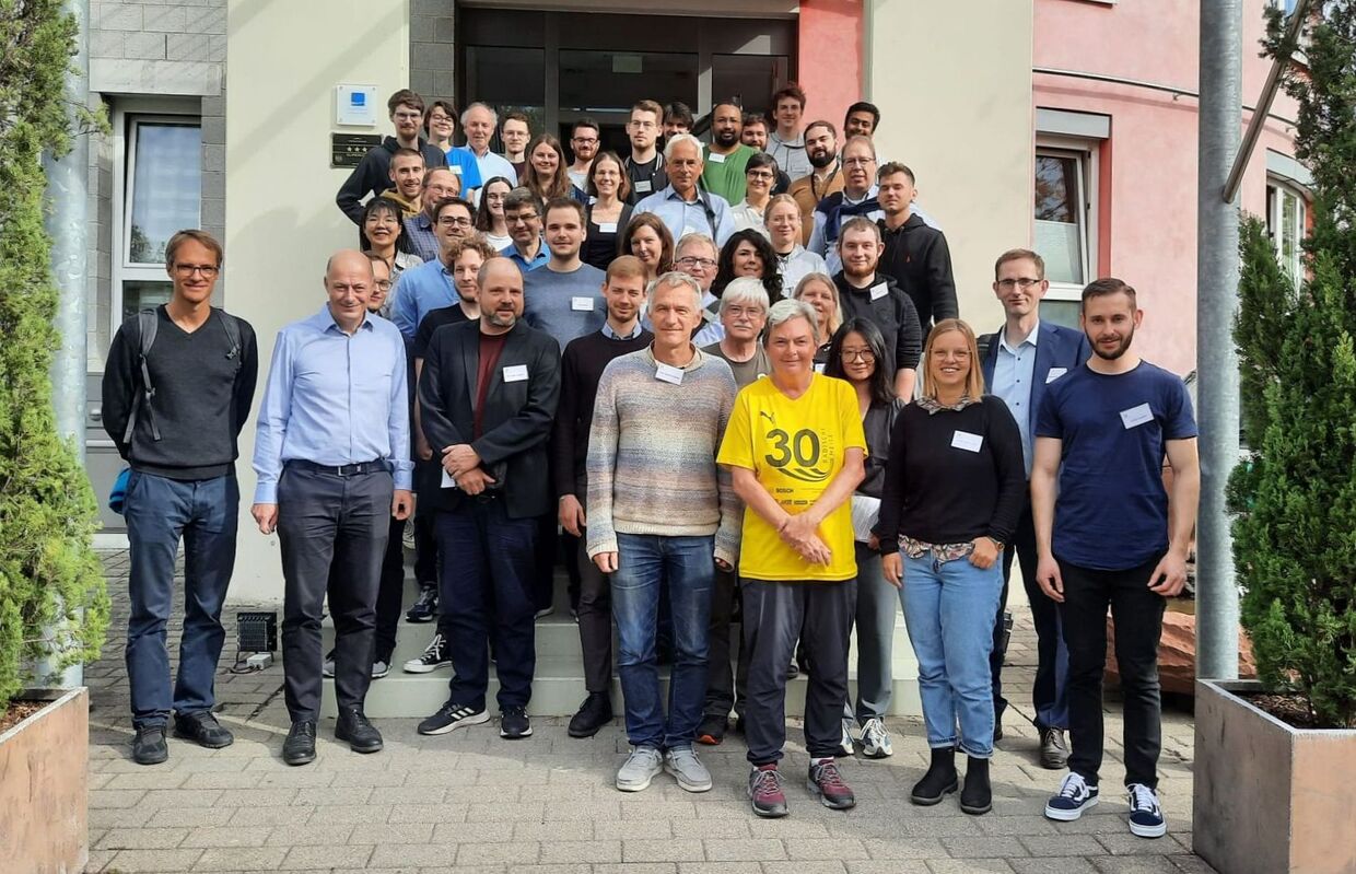 group photo at CRC Fall Workshop in October 2023 