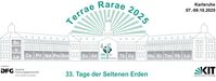 Banner of conference "Terrae rarae 2025"