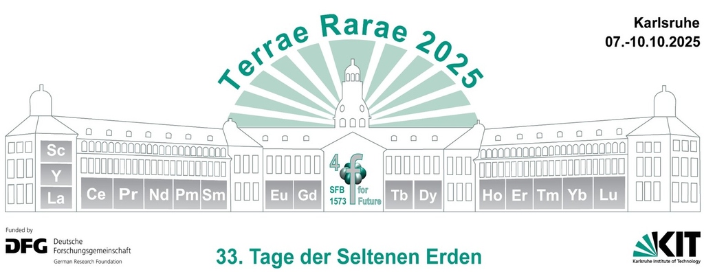 Banner of conference "Terrae rarae 2025" 